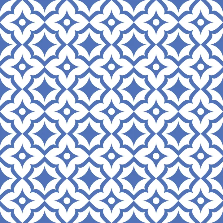 Tapeta Abstrakcyjne Ornamenty – Geometryczny Wzór Retro z Lat 70. – produkt