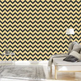 Tapeta Geometryczna – Abstrakcja Retro w Stylu Op-Art