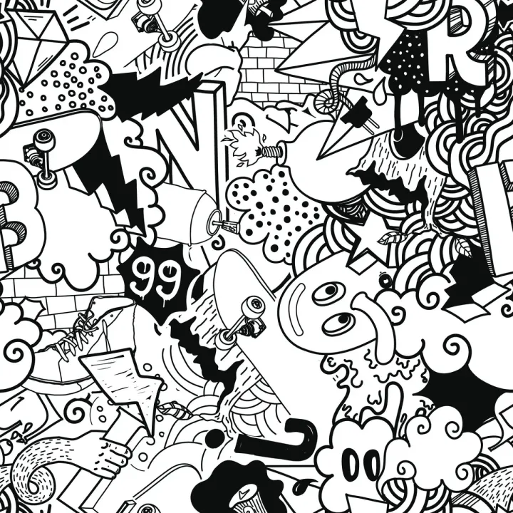 Tapeta Graffiti – Sztuka Uliczna i Nowojorski Street Art – produkt