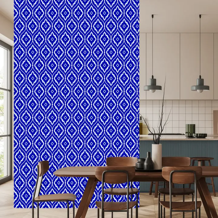Tapeta Ornamenty Vintage – Abstrakcja Geometryczna i Mozaika Dekoracyjna
