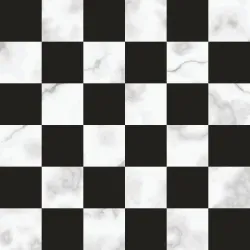 Tapeta Krata Marmur – Abstrakcja Geometryczna w Czerni i Bieli