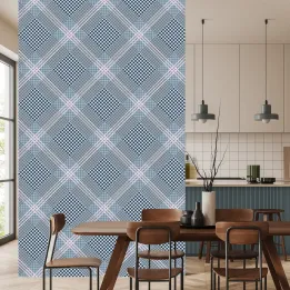 Tapeta Stylowa Krata – Geometryczny Wzór Pepitki