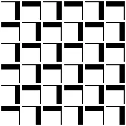 Tapeta Geometryczna W Kratę – Abstrakcja Op-Art do Wnętrz