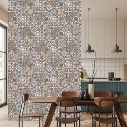 Tapeta Mozaika Orientalna – Sztuka Arabska i Geometryczne Wzory