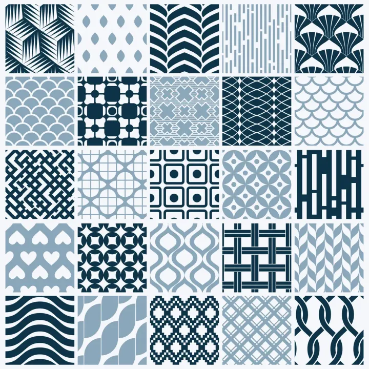 Tapeta Mozaika Geometryczna – Abstrakcyjne Wzory i Symetria – produkt