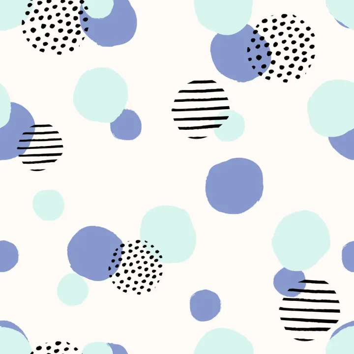 Tapeta Abstrakcyjne Kropki – Kolorowa Geometria w Stylu Pop-Art – produkt