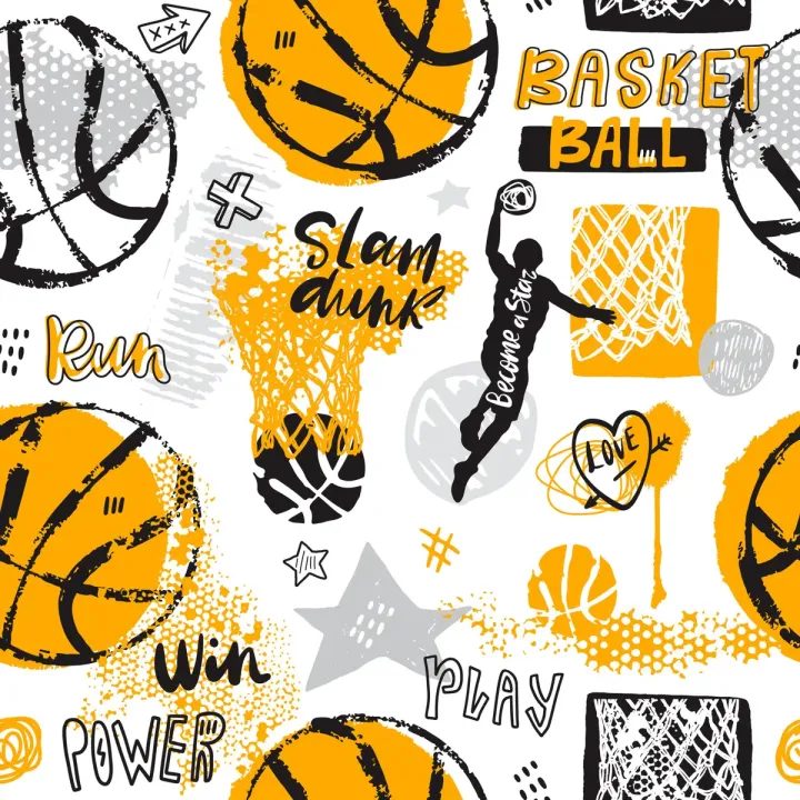Tapeta Koszykówka – Slam Dunk i Energia NBA – produkt