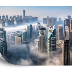 Fototapeta Dubaj W Chmurach - aranżacja