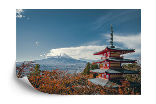 Fototapeta Japońska Pagoda Jesienią - aranżacja