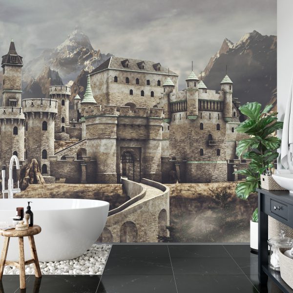 Fototapeta Średniowieczny Zamek Fantasy - aranżacja salon