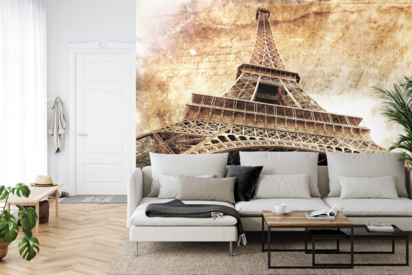 Fototapeta Paryż Wieża Eiffla - aranżacja mieszkania