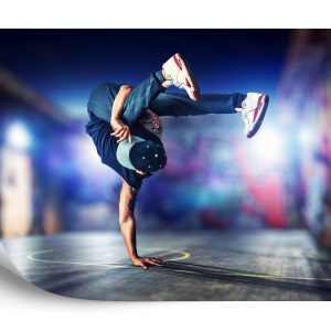 Fototapeta Tancerz Breakdance - aranżacja