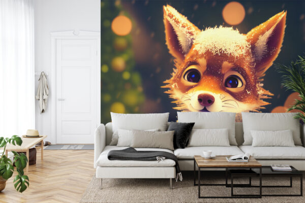 Fototapeta Little Fox - aranżacja mieszkania