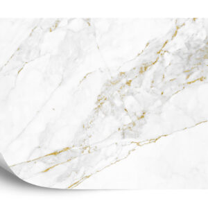 Fototapeta White Gold Marble Texture Pattern Background With High Resolution Design For Cover Book Or Brochure