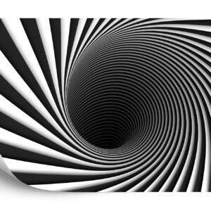 Fototapeta Abstract Background Lines Black Hole 3D - aranżacja