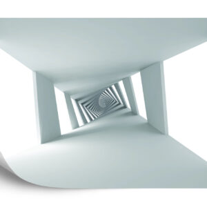Fototapeta 3D Tunel - Głębia - aranżacja