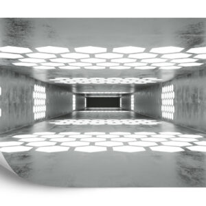 Fototapeta 3D Tunel - Abstrakcja - aranżacja
