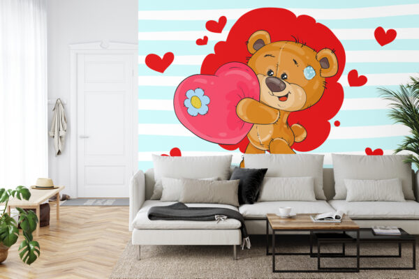 Fototapeta Niedźwiedzie Wielkiego Serca: Bradley - aranżacja mieszkania
