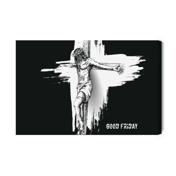 Obraz Na Płótnie Chrystus Na Krzyżu - aranżacja