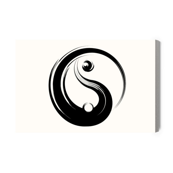 Obraz Na Płótnie Symbol Yin Yang - aranżacja