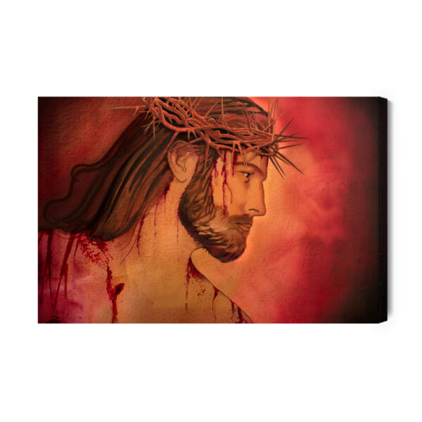 Obraz Na Płótnie Jezus Ukrzyżowany - aranżacja