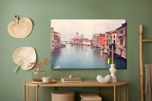 Obraz Na Płótnie Widoki W Wenecji - aranżacja mieszkania