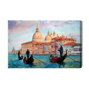 Obraz Na Płótnie Wenecja Jak Malowana - aranżacja