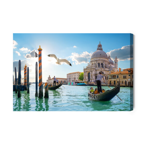 Obraz Na Płótnie Piękne Pejzaże Wenecji - aranżacja