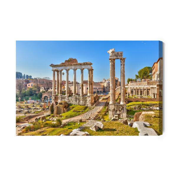 Obraz Na Płótnie Widoki W Rzymie - aranżacja