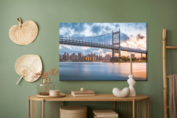 Obraz Na Płótnie Most W Nowym Jorku - aranżacja mieszkania