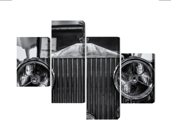Obraz Wieloczęściowy Rolls Royce Z Bliska - aranżacja