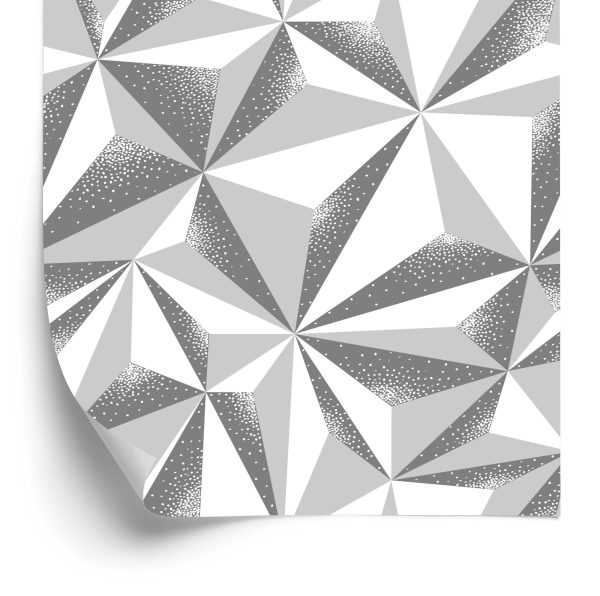 Tapeta Geometryczna - Efekt 3D - wzór